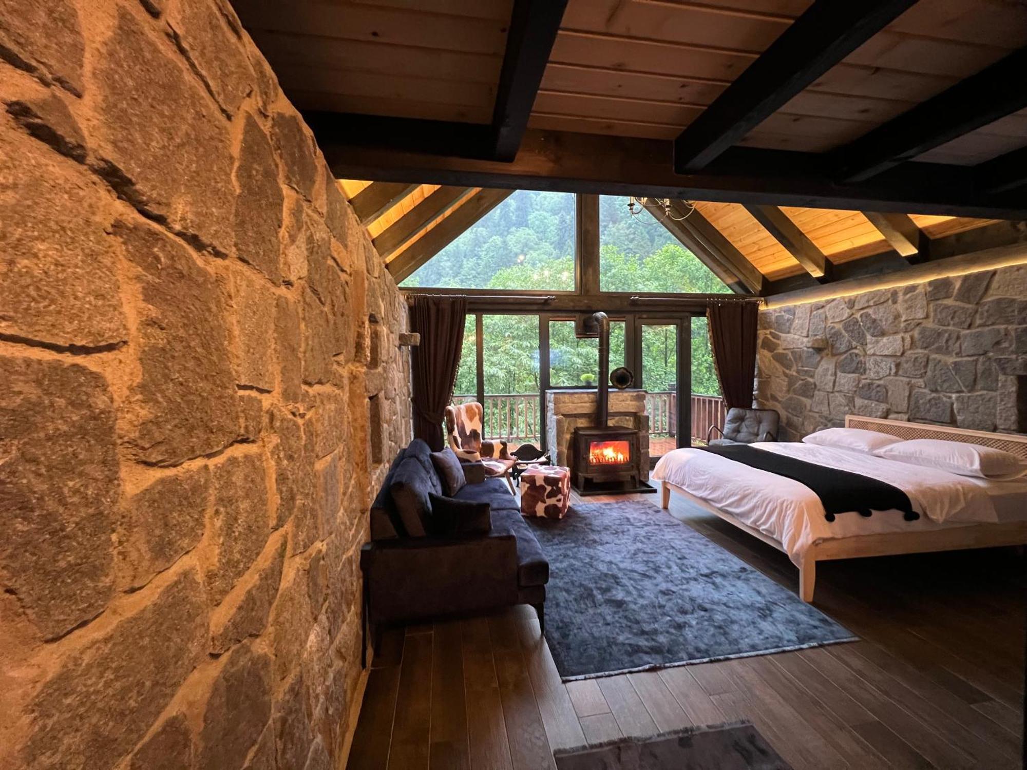 Ayder Vanak Stone Suites Bagian luar foto